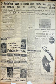 Página do jornal Unitário de novembro de 1947