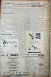 Página do jornal Unitário de dezembro de 1947