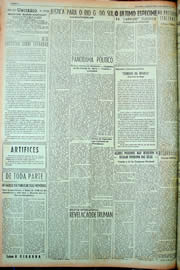 Página do jornal Unitário de janeiro de 1949
