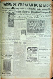 Página do jornal Unitário de janeiro de 1949