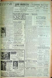 Página do jornal Unitário de janeiro de 1949