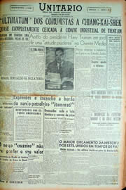 Página do jornal Unitário de janeiro de 1949