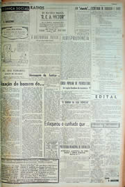 Página do jornal Unitário de janeiro de 1949
