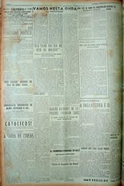 Página do jornal Unitário de janeiro de 1949