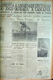Página do jornal Unitário de janeiro de 1949