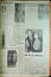 Página do jornal Unitário de janeiro de 1949