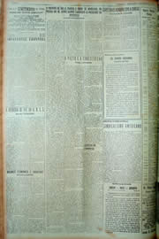 Página do jornal Unitário de fevereiro de 1949