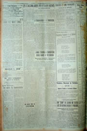 Página do jornal Unitário de fevereiro de 1949
