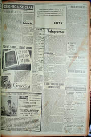 Página do jornal Unitário de março de 1949