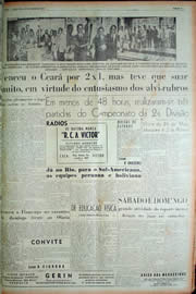 Página do jornal Unitário de março de 1949