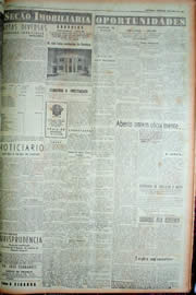 Página do jornal Unitário de abril de 1949