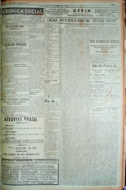 Página do jornal Unitário de abril de 1949