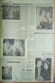 Página do jornal Unitário de abril de 1949