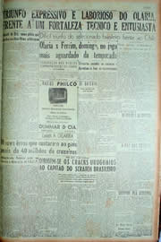 Página do jornal Unitário de abril de 1949