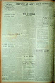 Página do jornal Unitário de abril de 1949