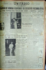 Página do jornal Unitário de abril de 1949