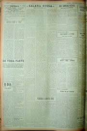 Página do jornal Unitário de abril de 1949