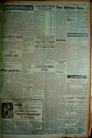 Página do jornal Unitário de maio de 1949