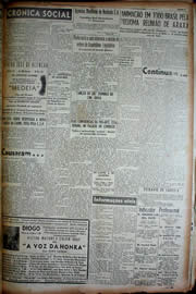 Página do jornal Unitário de junho de 1949