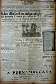 Página do jornal Unitário de junho de 1949