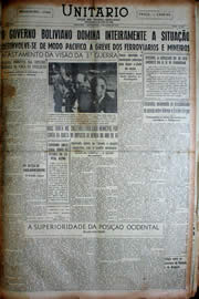 Página do jornal Unitário de junho de 1949