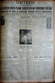 Página do jornal Unitário de junho de 1949