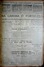 Página do jornal Unitário de junho de 1949