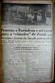 Página do jornal Unitário de junho de 1949
