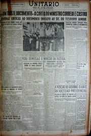 Página do jornal Unitário de junho de 1949