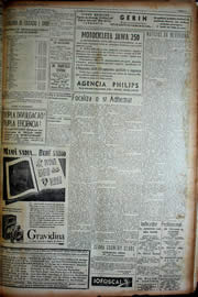 Página do jornal Unitário de junho de 1949