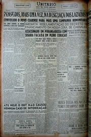 Página do jornal Unitário de junho de 1949