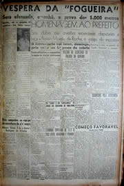 Página do jornal Unitário de junho de 1949