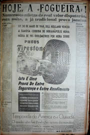 Página do jornal Unitário de junho de 1949