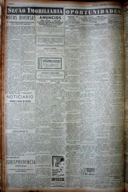 Página do jornal Unitário de junho de 1949