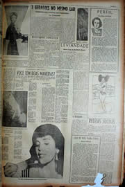 Página do jornal Unitário de junho de 1949