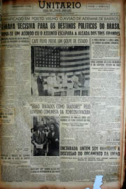 Página do jornal Unitário de julho de 1949