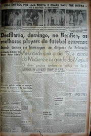 Página do jornal Unitário de julho de 1949