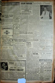 Página do jornal Unitário de julho de 1949