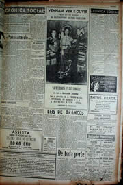 Página do jornal Unitário de julho de 1949