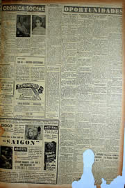 Página do jornal Unitário de julho de 1949