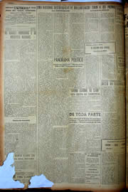 Página do jornal Unitário de julho de 1949