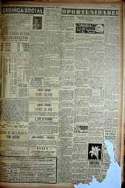 Página do jornal Unitário de julho de 1949