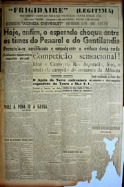 Página do jornal Unitário de julho de 1949