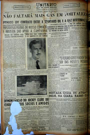 Página do jornal Unitário de agosto de 1949