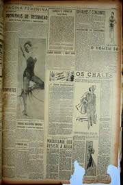 Página do jornal Unitário de agosto de 1949
