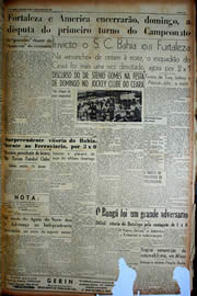 Página do jornal Unitário de agosto de 1949