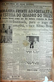 Página do jornal Unitário de setembro de 1949
