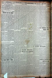 Página do jornal Unitário de setembro de 1949