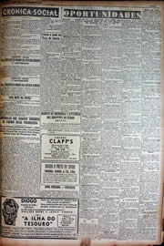 Página do jornal Unitário de setembro de 1949