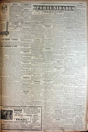 Página do jornal Unitário de setembro de 1949